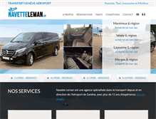 Tablet Screenshot of navetteleman.ch
